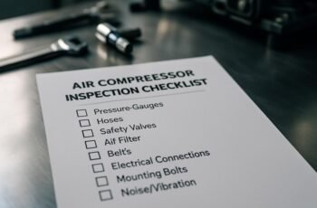 Air Compressor Inspection Checklist