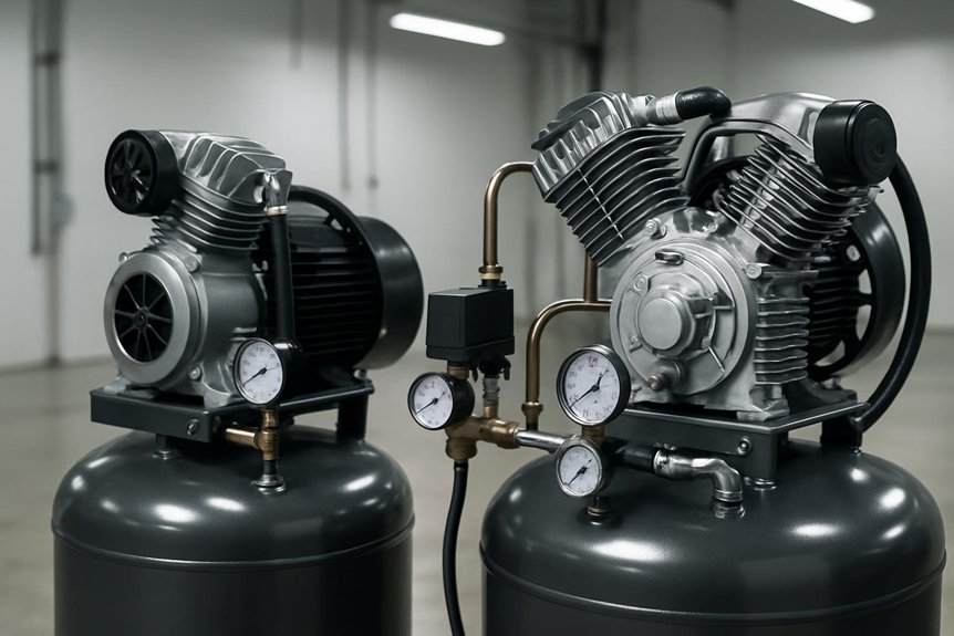 assess cfm psi to size stage