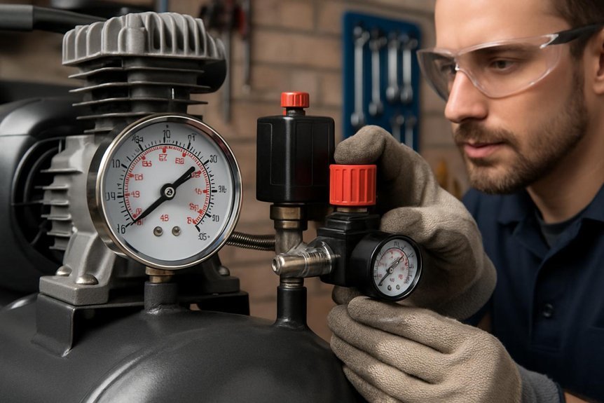 baseline tool pressure regulator control ensure safe operation