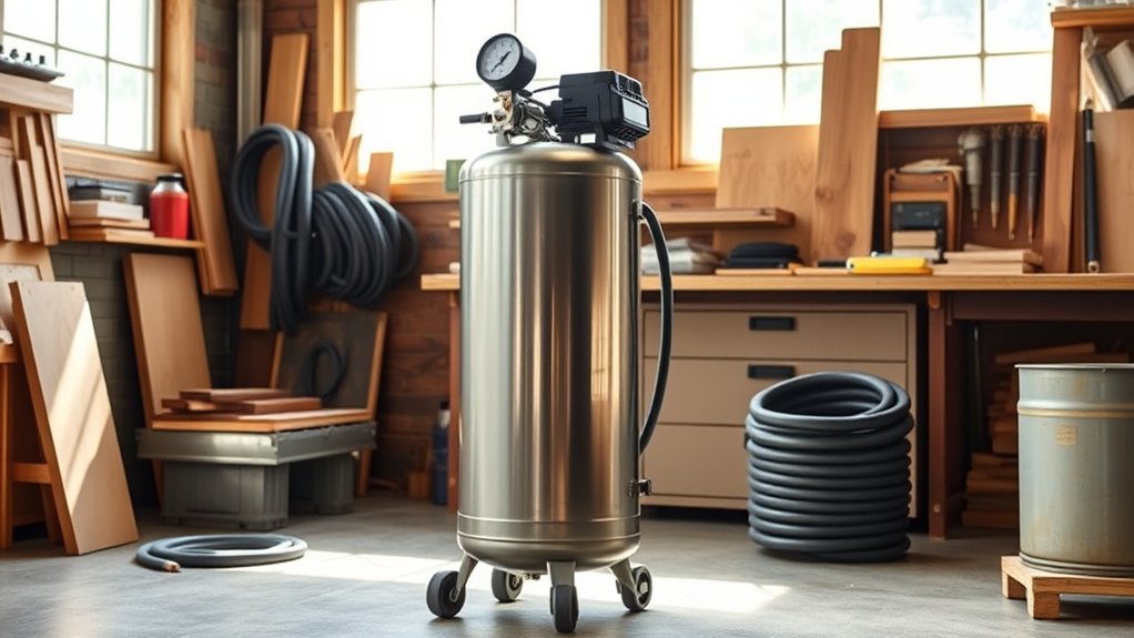 choosing efficient woodworking compressors