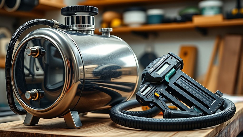 choosing suitable nail gun compressor