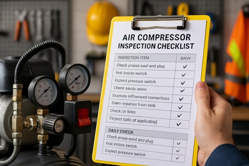 daily safety checks for operation reliability