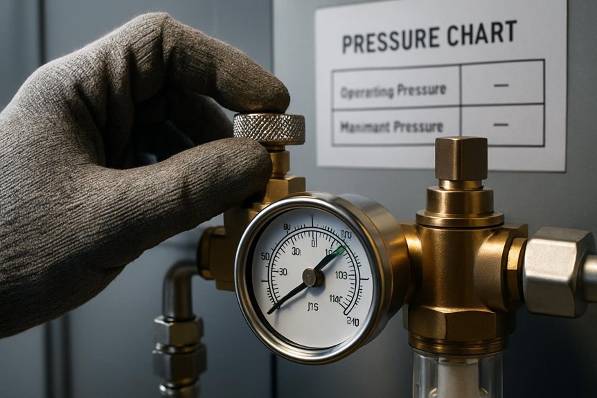 establish verify and control pressures