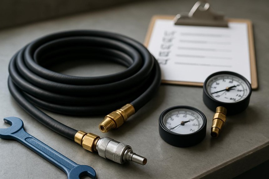 hose and tool inspection checks