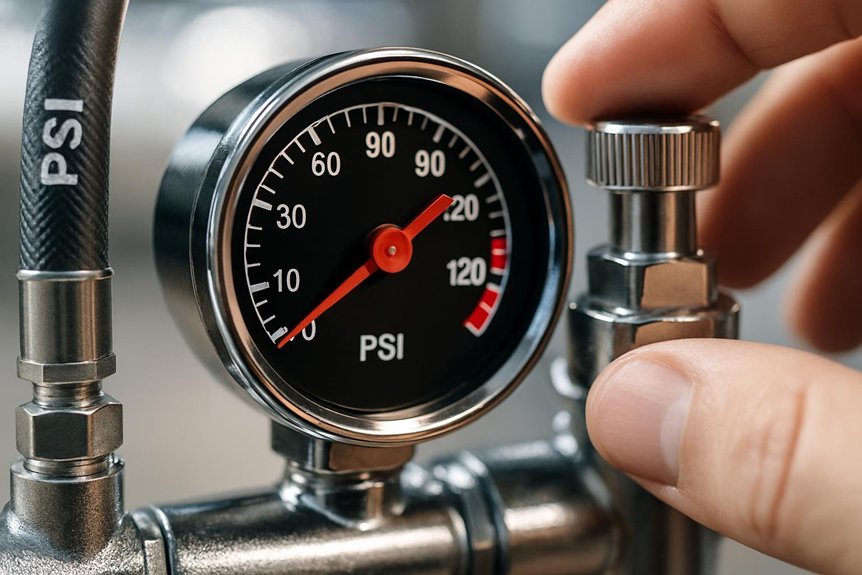 reading gauges setting tool pressure