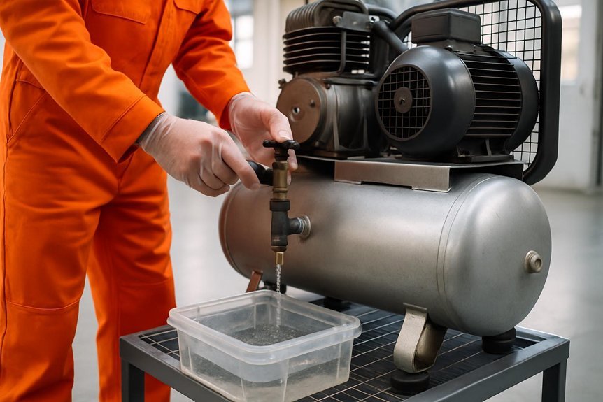 safe depressurization and drainage procedures
