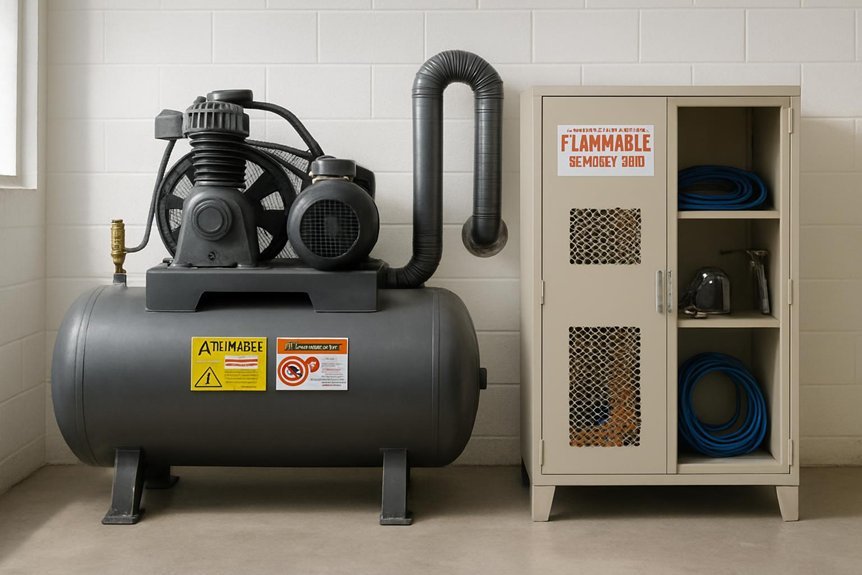 safe setup venting storage practices