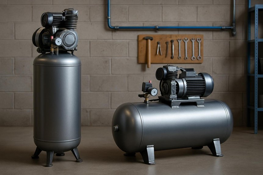 tank orientation dictates footprint access and mobility