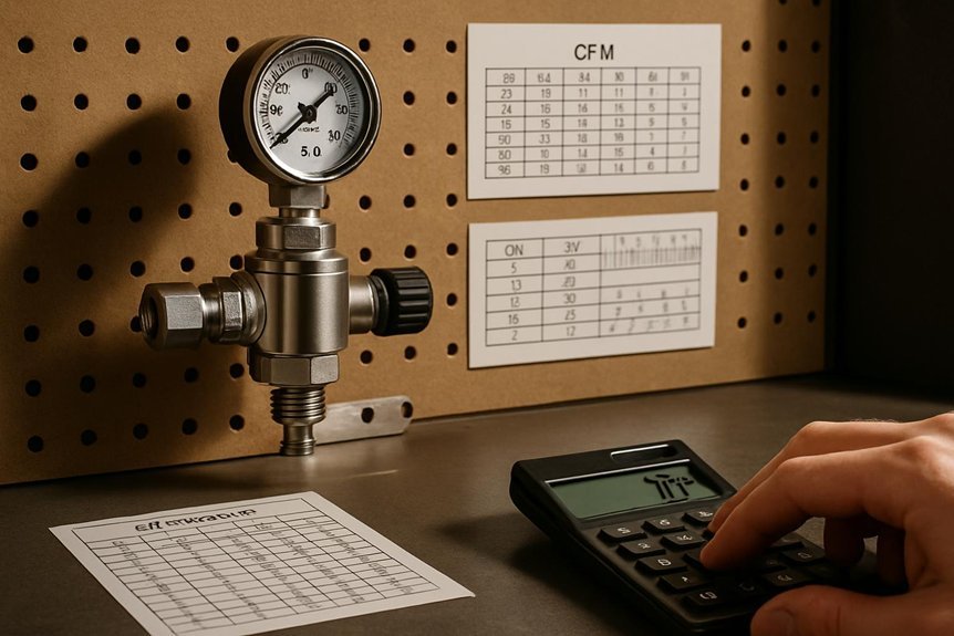 translating tool airflow to cfm
