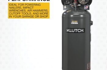 Klutch 60-Gallon Single-Stage Vertical Air Compressor Review