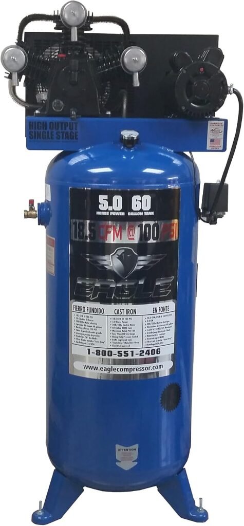 Eagle C5160V1 60-Gallon PSI max Electric Compressor Eagle C5160V1 60-Gallon PSI max Electric Compressor