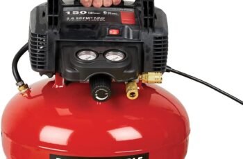 PORTER-CABLE Air Compressor, 6-Gallon, Pancake, Oil-Free (C2002)